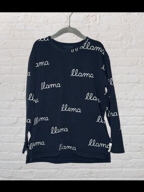 Tinycottons Stretchy 'Llama' Long-Sleeve